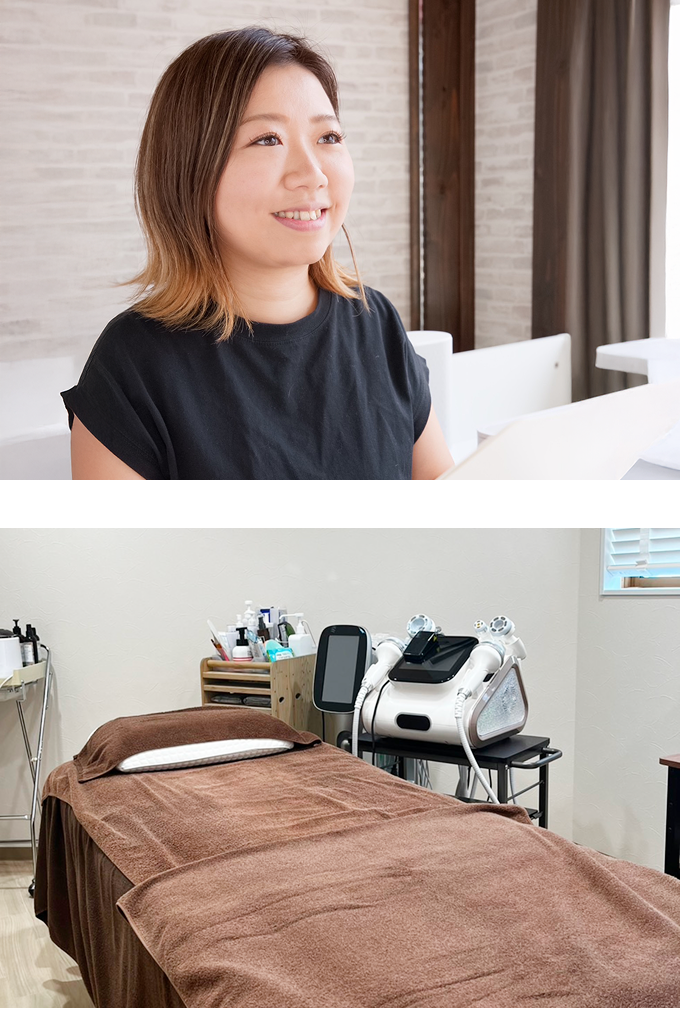 エステサロン Ricobloom　導入サロン事例