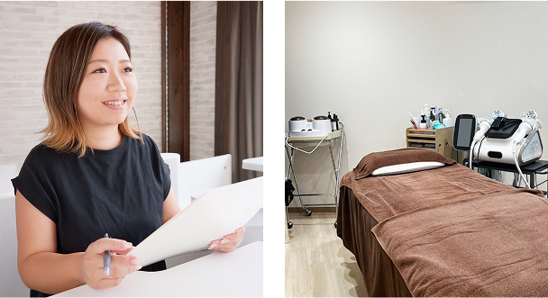 エステサロン Ricobloom　導入サロン事例